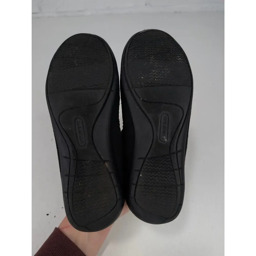 Lands' End Girls 2 Black Mary Jane Style Flats
